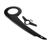 Générique Cache-chaîne de Vélo Noir en Plastique Résistant, Protège la Chaîne et Réduit Le Bruit, pour VTT et Vélo de Route, Installation Facile et Design Moderne