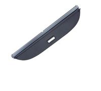 Générique Cache Coffre pour GWM pour Haval pour Jolion Pro 2024~2026 | Couverture coffre voiture en toile rideau rangement bagages télescopique d'intimité(Cuir)