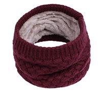 Générique Cache-Cou Hiver Écharpe Circulaire Écharpe chaude tricotée pour enfants Tricotée Tour de Cou Col Épaisse Cache Cou Doublée de Tube Écharpe en Polaire Thermique Doux