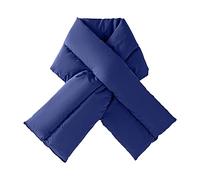 Générique Cache Cou Unisexe Épais et Windproof en Polyester - Snood Polaire avec Croisement pour Hiver - Protection du Cou pour Hommes et Femmes(Blue, One Size)