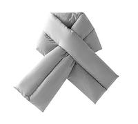 Générique Cache Cou Unisexe Épais et Windproof en Polyester - Snood Polaire avec Croisement pour Hiver - Protection du Cou pour Hommes et Femmes(Grey, One Size)