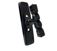 Générique Cache Crémone à plaquer - MAP MASSARD MLA48019 Cache-boîtier Bouton Cataphorèse noir-920RT