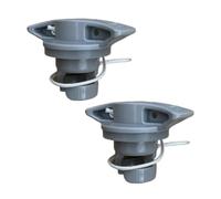 Générique Cache d'air Bateau Gonflable 2 Pièces Outil Nautique Étanche | Bouchon De Rechange Pour Cache Air Pour Passionnés Propriétaires Canoë Kayak Raft Matelas Pneumatique Mer Plage Lac Rivière