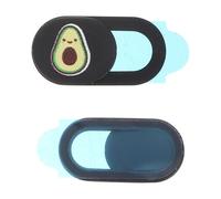 Générique Cache de Confidentialité Lot de 2 Pièces pour Webcam en Abs Ultra-Fin Curseur Facile à Utiliser pour de Caméra Ordinateur Portable