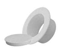 Générique Cache décoratif pour Trou de climatisation, Cache décoratif pour Trou Mural, Cache de Protection pour aérations murales, Trou de climatisation Blanc Type63
