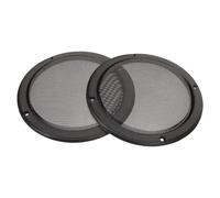 Générique Cache Grille de Haut-Parleur Fiable et Design Élégant Noir 5 Pouces pour Subwoofer et Enceinte, pour Systèmes Audio Domestiques et Véhicules