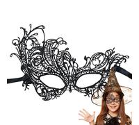 Générique Cache-Œil Dentelle | Cagoule Spectacle Femmes | Masque Fête Femme Déguisement Scénique Halloween Spectacle