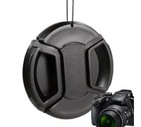 Générique Cache Objectif à Pincement Central | Protecteur Transparent Anti-Rayures,Pièce de Remplacement pour Caméras, Tournage, Vlogging, Photographie et Vidéographie