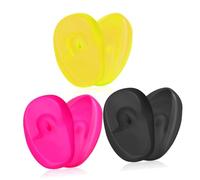 Générique Cache-oreilles Auditive pour Coloration Capillaire 6pcs en Plastique Réutilisable et Lavable pour Soins Capillaires à Domicile ou Salon