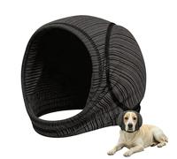 Générique Cache-Oreilles pour Chien Ajustable Élastique Respirant Apaisant | Cache-Oreilles Chat Protection Auditive Chien Pendant Le Toilettage, Bain, Tonte, Orages, Séchage, En Intérieur Et En