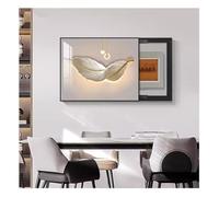 Générique Cache-Panneau électrique Mural - Coffret à fusibles décoratif, Art Multicolore pour Dissimuler Le Compteur, frontons muraux élégants (80 x 60 cm)