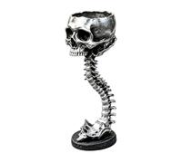Générique Cache-Pot Crâne Centre de Table Gothique d'halloween en Résine
