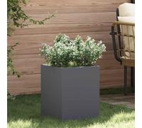 Générique Cache-Pot de Jardin Anthracite Acier laminé à Froid,Maison & Jardin,Pelouses & Jardins,Jardinage,Pots & Cache-Pots,Anthracite,4.5 KG,876345