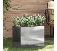 Générique Cache-Pot de Jardin Argent 50 x 32 x 40 cm Acier Inoxydable,Maison & Jardin,Pelouses & Jardins,Jardinage,Pots & cache-pots-876354
