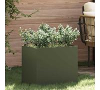 Générique Cache-Pot de Jardin Vert Olive 50 x 32 x 40 cm,Maison & Jardin,Pelouses & Jardins,Jardinage,Pots & Cache-Pots,Vert,6.1 KG,876353