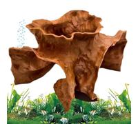 Générique Cache pour Aquarium,Petites Décorations De Coin en Rocher Réaliste - Grottes Et Cachettes pour Aquarium | pour Maison Bureau Appartement Terrarium Betta Cichlidés Poisson-Chat Guppy Reptile