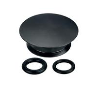 Générique Cache Poussière De Manivelle Vélo en D’Aluminium - Couvercle De | Pédalier Léger avec Anneaux en Caoutchouc 18/20 Mm | Accessoire Protection Cyclisme VTT Et Route