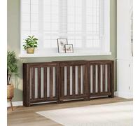 Générique Cache-radiateur chêne Marron 205x21,5x83,5 cm Bois d'ingénierie,Maison & Jardin,Accessoires pour appareils électroménagers,Accessoires pour radiateurs,Brun,24.1 KG,852768