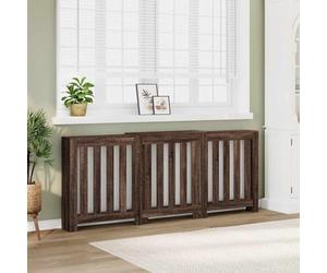 Générique Cache-radiateur chêne Marron 205x21,5x83,5 cm Bois d'ingénierie,Maison & Jardin,Accessoires pour appareils électroménagers,Accessoires pour radiateurs,Brun,24.1 KG,852768
