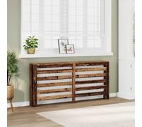 Générique Cache-radiateur Vieux Bois 175x20x82 cm Bois d'ingénierie,Maison & Jardin, Accessoires pour appareils électroménagers, Accessoires pour radiateurs, Brun (Poids 17.6KG)