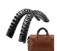 Générique Cache-Sangle de Sac,2 Pièces en Cuir Souple | Protection pour Anse de Sac - pour Sac à Main, Valise, Bagage, Cartable - Idéal Bureau, École, Voyage, Réparation et Entretien