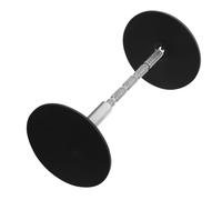 Générique Cache-trou Porte 40 Mm en Acier Inoxydable Noir Plaque de Remplissage Ronde pour Poignée Cache-serrure pour Porte Bois Réparation et Protection Intérieur