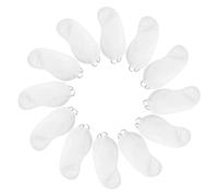 Générique Cache-yeux En Polyester Blanc 12 Pièces Bandeaux Opaques Confortables Sommeil Protections Oculaires Respirantes Voyages Siestes Et Conférences