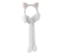 Générique Caches-Oreilles d'Hiver Protecteur Chaud en Peluche | Cache-Oreilles Animaux à Oreilles de Lapin Mobiles pour l'Hiver, l'Automne, les Sports d'Extérieur, la Course, le Cyclisme,