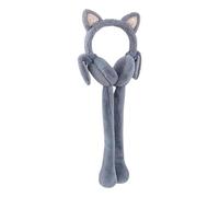 Générique Caches-Oreilles Doux Pour Femmes Protecteur Chaud en Peluche | Cache-Oreilles Animaux à Oreilles de Lapin Mobiles pour l'Hiver, l'Automne, les Sports d'Extérieur, la Course, le Cyclisme,