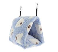 Générique Cachette De Cochon d'Inde Chat Lit De Furet Literie Journal De Hamster Hérisson Animal De Compagnie Nid pour Animal De Compagnie Cage Maison De Cobaye Jouets pour Rats Coton Blue
