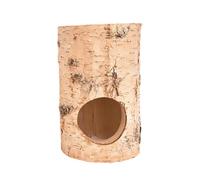 Générique Cachette Hamster - Bouleau, Tunnel Rongeur | Grotte Douillette, Abri Robuste pour Gerbilles Souris Jeu Intérieur Exploration Et Habitat Quotidien