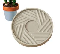 Générique Caddy avec Roues - Pots Stand Roue, Flower Pott Base | Rondes Pot Caddies Caddies, Soutien Dur en Vase pour Les Potes De Fleurs Jardin Extérieur Intérie