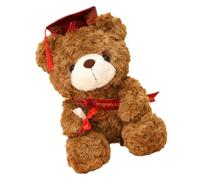 Générique Cadeau d'ours en Peluche de Remise de diplôme - Ours en fabriqué à la Main, Adorable Figurine de Remise de diplômes, Peluche à câliner, mémoire commémorative | Présentation Événement Fête