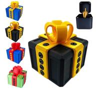 Générique Cadeau farceur avec Doigt caché, Jouet à vis imprimé en 3D, Coffret Cadeau Surprise avec Doigt d'honneur, Coffret Cadeau Farce hilarant, Coffret à farces pour Adultes (C)