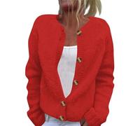 Générique Cadeau Noel Casual Et Ventes Flash Pull Noel Femme Gilet Cachemire Femme Cardigan Femme Valentine's Day Mes Commandes Pull Noir Femme Col V Grandes Tailles Pas Cher Rouge 5XL