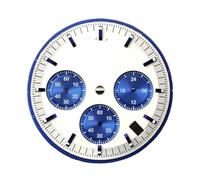 Générique Cadran de chronographe Vk63 Montre Lumineux Vert 32,5 mm adapté aux Accessoires du Mouvement(2)