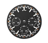 Générique Cadran de chronographe Vk63 Montre Lumineux Vert 32,5 mm adapté aux Accessoires du Mouvement(5 UK)