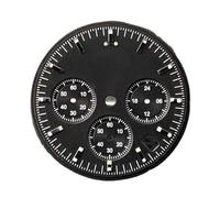 Générique Cadran de chronographe Vk63 Montre Lumineux Vert 32,5 mm adapté aux Accessoires du Mouvement(1)