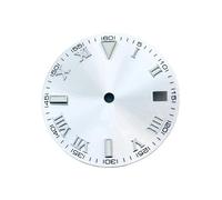 Générique Cadran de Montre NH35 29 mm, Chiffres et Date(Silver A2)