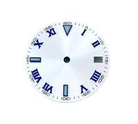 Générique Cadran de Montre NH35 29 mm, Chiffres et Date(Silver B2)