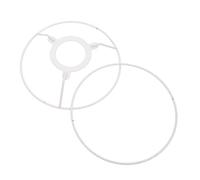 Générique Cadre Abat-Jour Style Vintage en Fer, Support Pratique pour Lampe Applique Murale et Lampe de Chevet, Accessoires pour Abat-Jour DIY