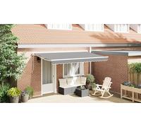 Générique Cadre d'auvent électrique Semi-Cassette rétractable en métal,Accessoires pour Stores extérieurs,27.04KG-42002534