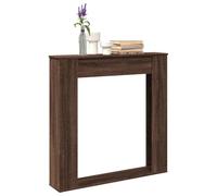 Générique Cadre de cheminée chêne Marron 100x20x100 cm Bois d'ingénierie,Accessoires pour cheminées & poêles à bois-854577