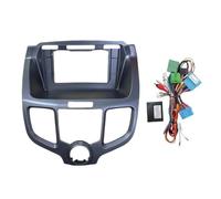 Générique Cadre de façade d'autoradio Kit De Tableau De Bord 10" 2DIN pour Odyssey 2004-2008 | Panneau De Cadre DVD Grand Écran Panneau D’autoradio(Frame Canbus)