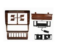 Générique Cadre de façade d'autoradio Kit De Tableau De Bord Android 9" pour Mercedes pour W124 1984-1997 | Panneau Stéréo De Voiture Rétro Autoradio Tableau de Bord
