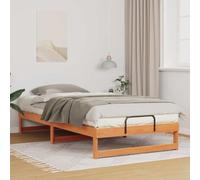 Générique Cadre de lit avec poignées de Transport Marron,Meubles, Lits & Accessoires, Lits & Cadres de lit, Marron (Poids 14.3KG)-3144