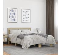 Générique Cadre de lit sans Matelas chêne Sonoma 120x200 cm,Meubles, Lits & Accessoires, Lits & Cadres de lit, Brun (Poids 40.7KG)