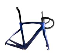 Générique Cadre de vélo Route en Carbone, Compatible avec Freins à Disque ou caméléon, Guidon Taille 43 cm - 57,5 cm(Disc Brake,50cm)