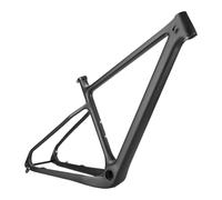 Générique Cadre de VTT en Fibre Carbone 29 Pouces avec boîtier pédalier et Cadre Semi-Rigide(Black Glossy,19inch)