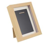 Générique Cadre D'exposition en Matériau Synthétique Kaki Décoration Murale Présentoir Mural pour Médailles de pour Petits Objets et Œuvres d'art pour Bureau ou Maison